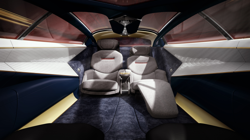 Illustration for article titled The Lagonda Vision Concept Is Aston Martin's Dreamy Luxurious Future